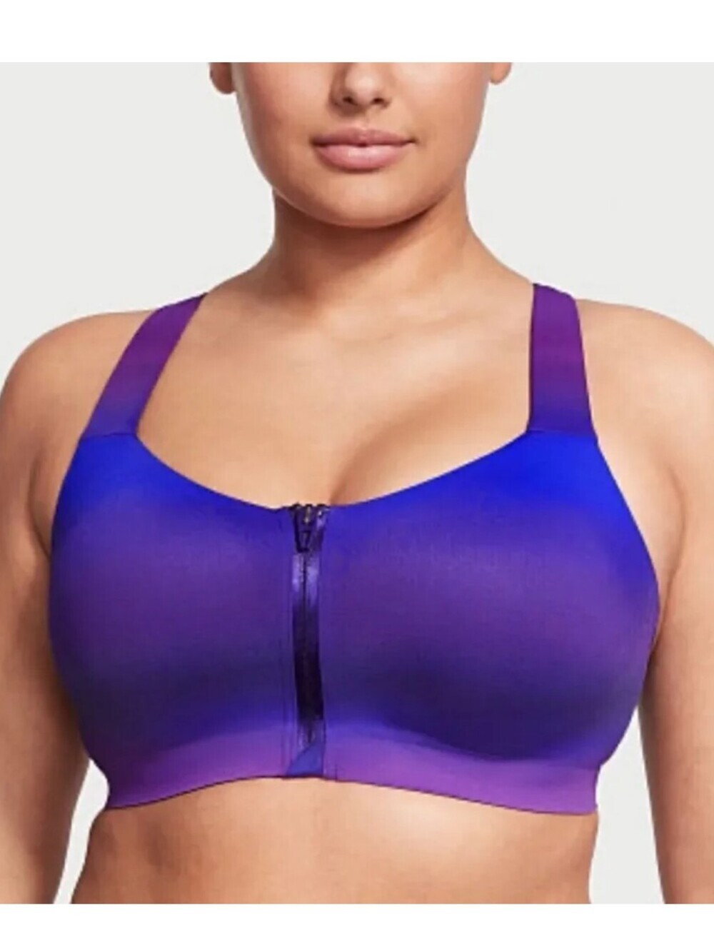 Victoria’s Secret Violet Disco Knockout Maximum Support Front Close Sports Bra